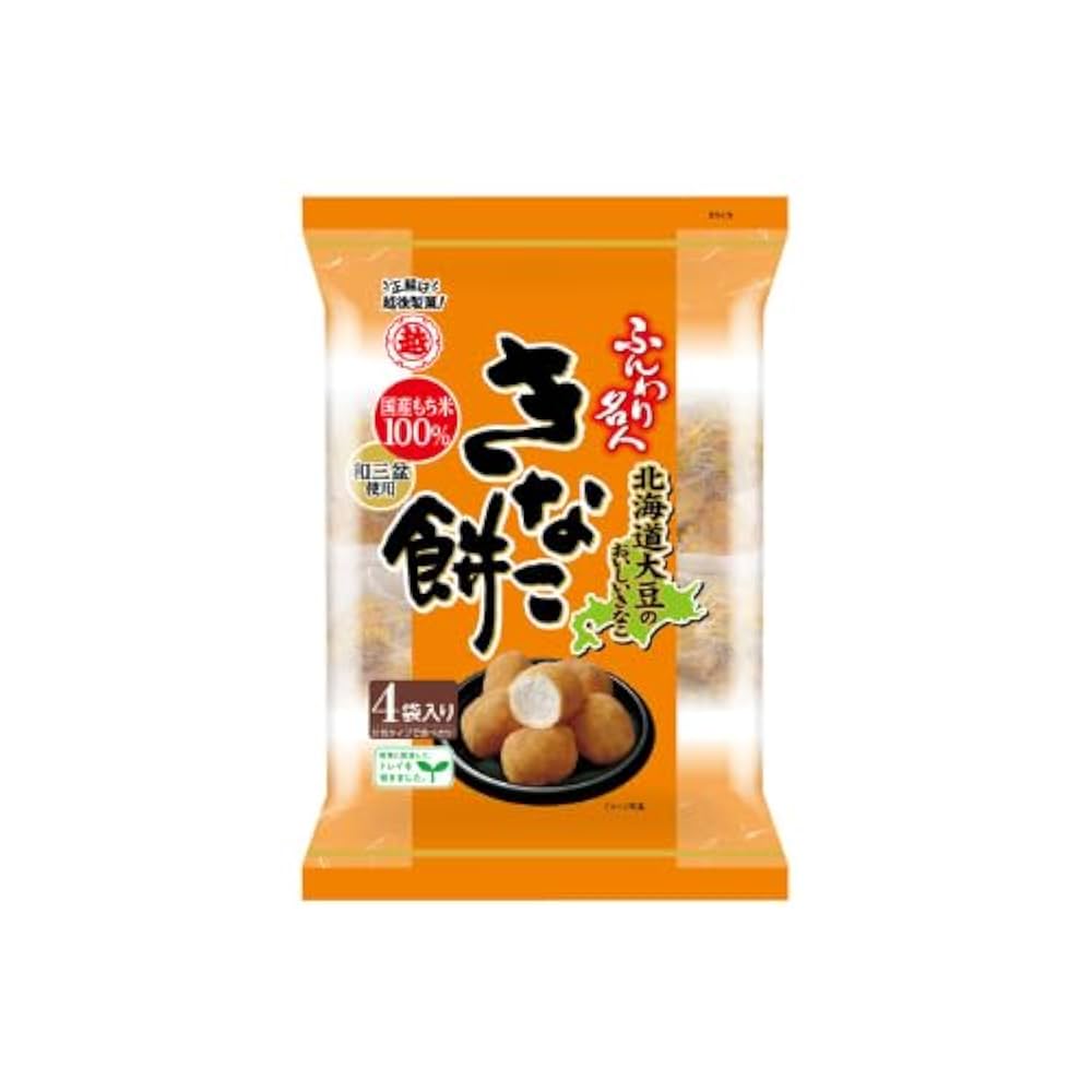 Amazon.co.jp: 越後製菓 ふんわり名人きなこ餅 12 個セット 三